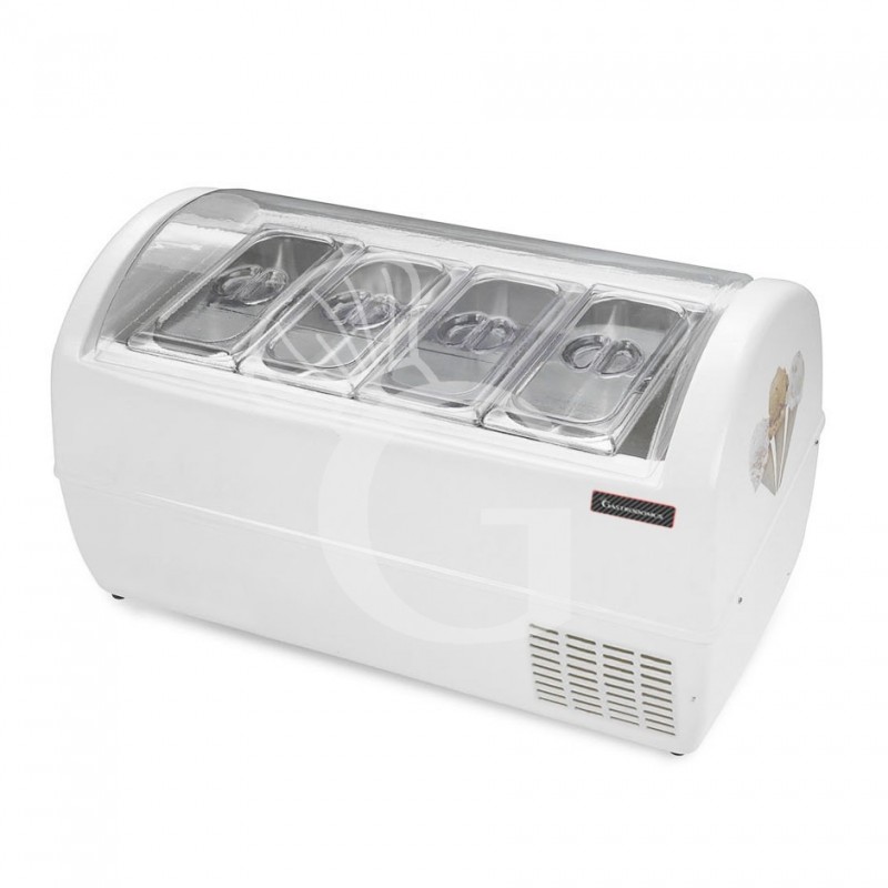 Expositor de ingredientes refrigerado de sobremesa para helado 0/-22°C L 925 MM X P 505 MM X A 620 MM Expositor de ingredientes refrigerado de sobremesa para helado 0/-22°C L 925 MM X P 505 MM X A 620 MM