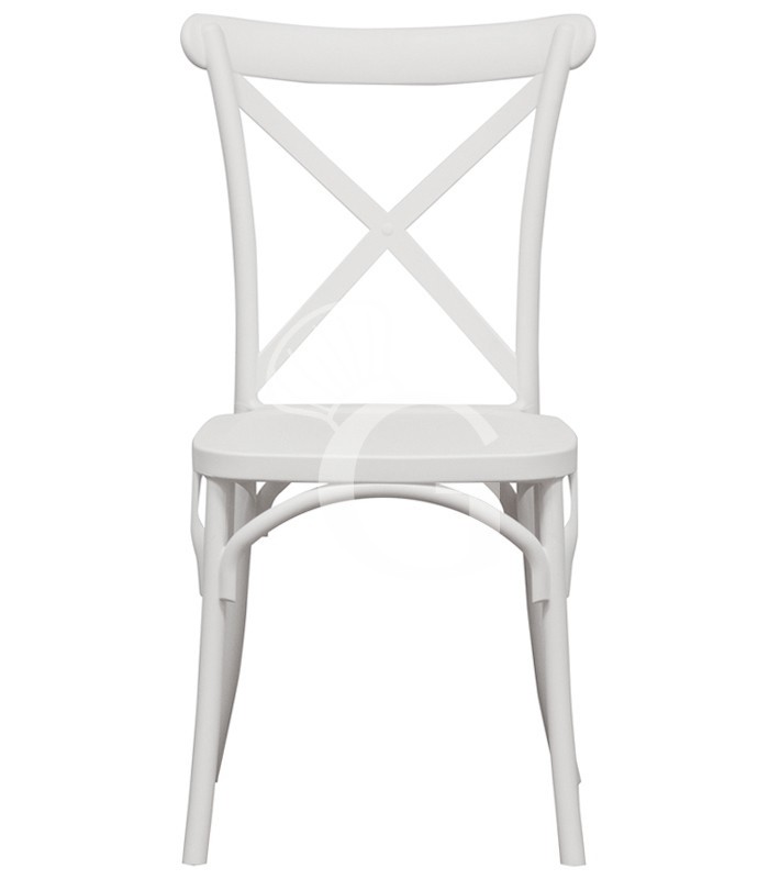 Silla Milly con estructura, asiento y respaldo de polipropileno