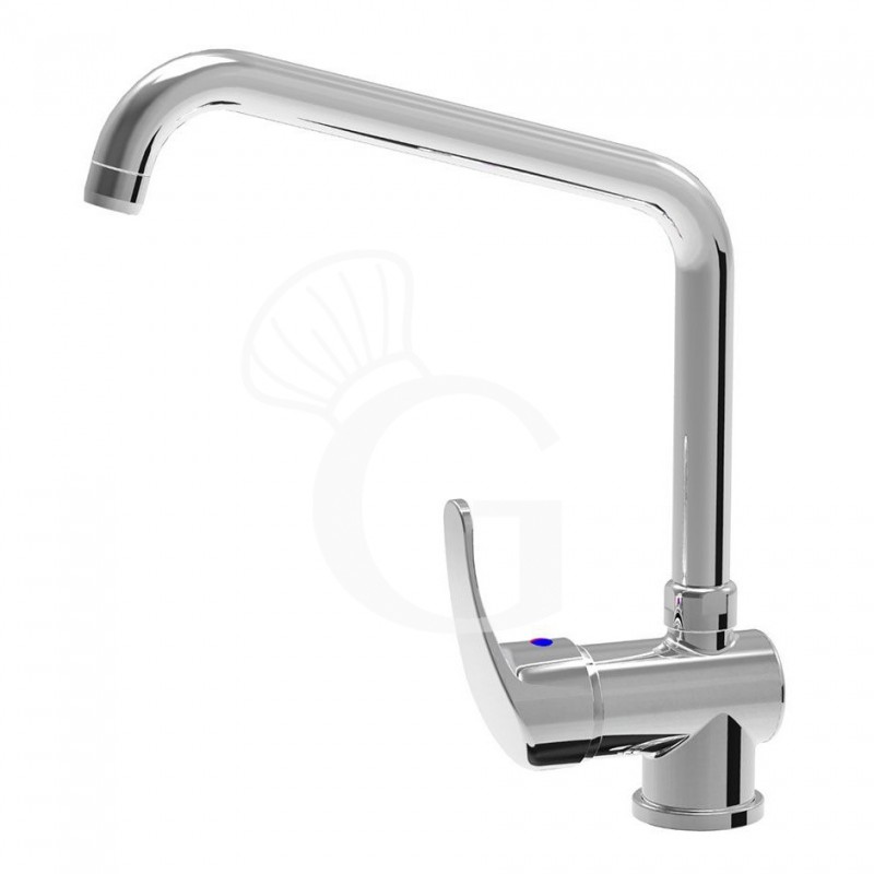 Grifo mezclador con asa horizontal y caño Ø 24 Grifo mezclador con asa horizontal y caño Ø 24