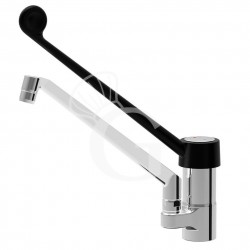 Grifo industrial monomando con asa de plástico serie C40- L 250 mm