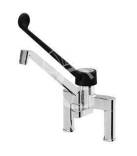 Grifo mezclador de dos agujeros L 250 mm x A 290 mm