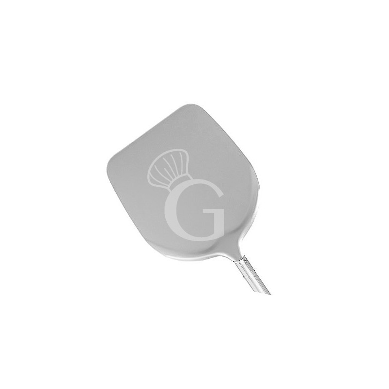 Pala para hornear pizza Orchidea de aluminio con mango de acero inoxidable -L 330 mm - A 1700 mm