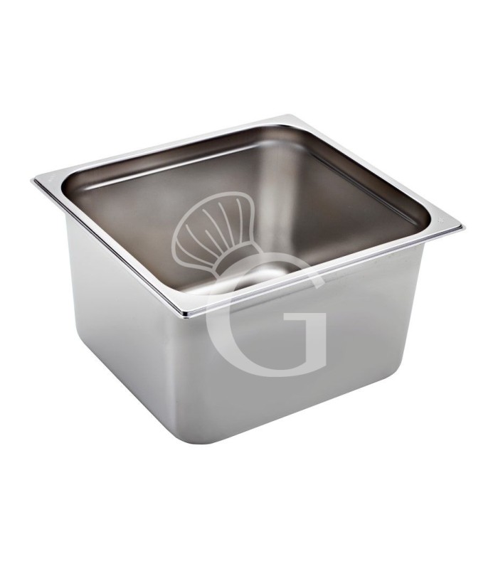 Cubeta de acero inoxidable GN2/3 L 353 mm X P 325 mm X A 200 mm 19,3 LT