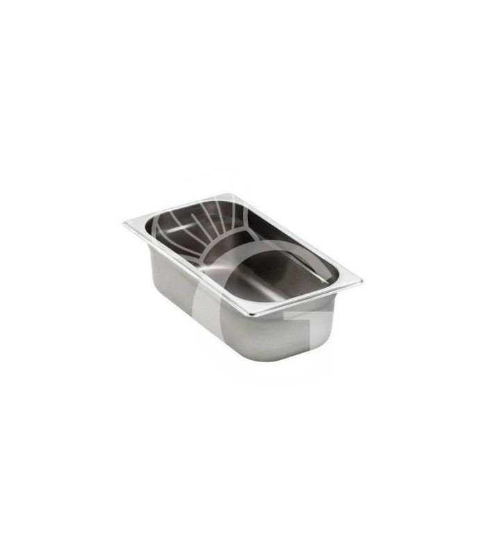 Cubeta de acero inoxidable GN1/3 L 325 mm X P 175 mm X A 100 mm, 3,8 LT