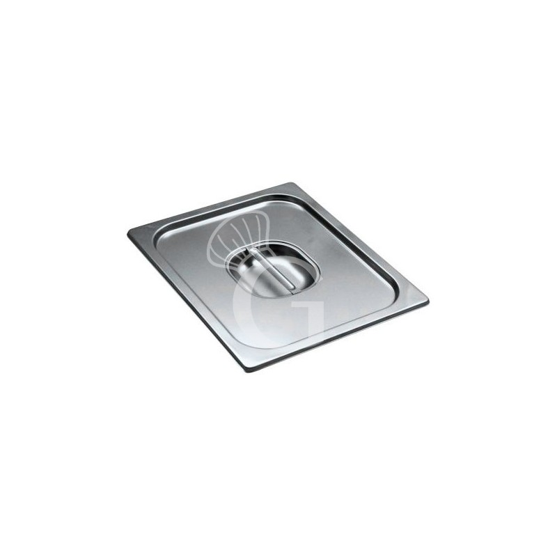Tapa de acero inoxidable GN1/4 L 265 mm X P 162 mm Tapa de acero inoxidable GN1/4 L 265 mm X P 162 mm