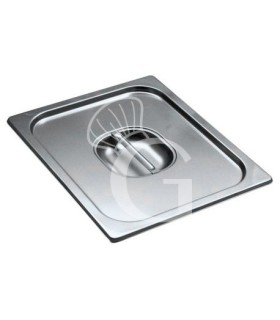Tapa de acero inoxidable GN1/9 L 176 mm X P 108 mm