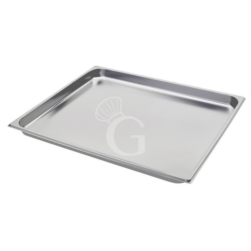 Cubeta de acero inoxidable GN2/1 L 650 mm x P 530 mm x A 40 mm, 12 LT