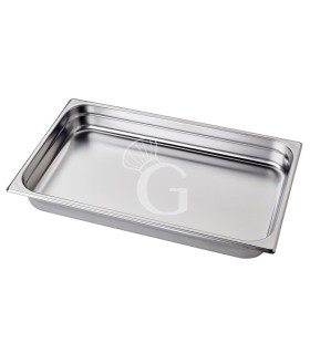 Cubeta de acero inoxidable GN 1/1 L 530 mm X P 325 mm X A 65 mm, 8,5 LT