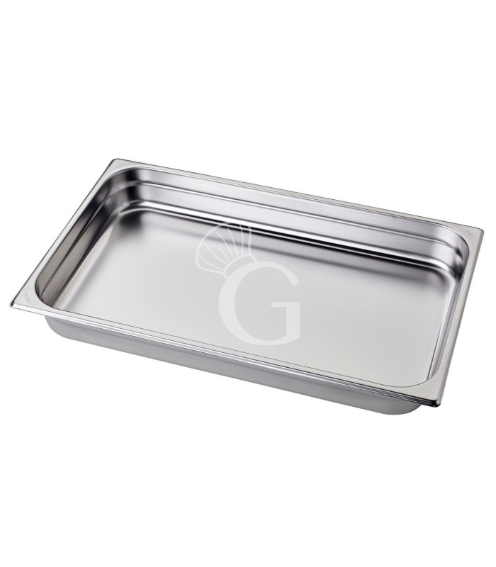 Cubeta de acero inoxidable GN 1/1 L 530 mm X P 325 mm X A 65 mm, 8,5 LT