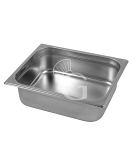Cubeta de acero inoxidable GN1/2 L 325 mm X P 265 mm X A 100 mm, 8 LT
