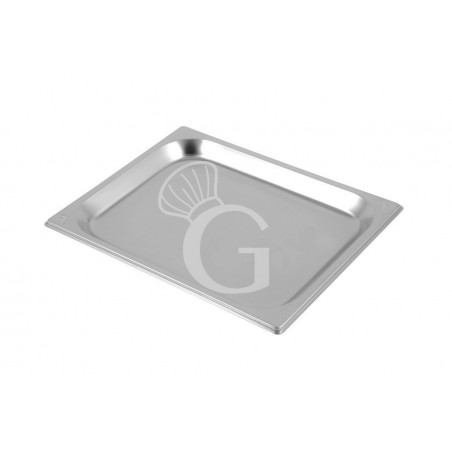 Cubeta de acero inoxidable GN1/2 L 325 mm X P 265 mm X A 20 mm 11,6 LT Cubeta de acero inoxidable GN1/2 L 325 mm X P 265 mm X A 20 mm 11,6 LT