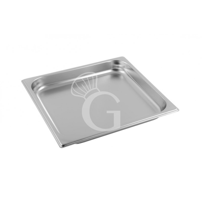 Cubeta de acero inoxidable GN2/3 L 353 mm X P 325 mm X A 40 mm 3,5 LT