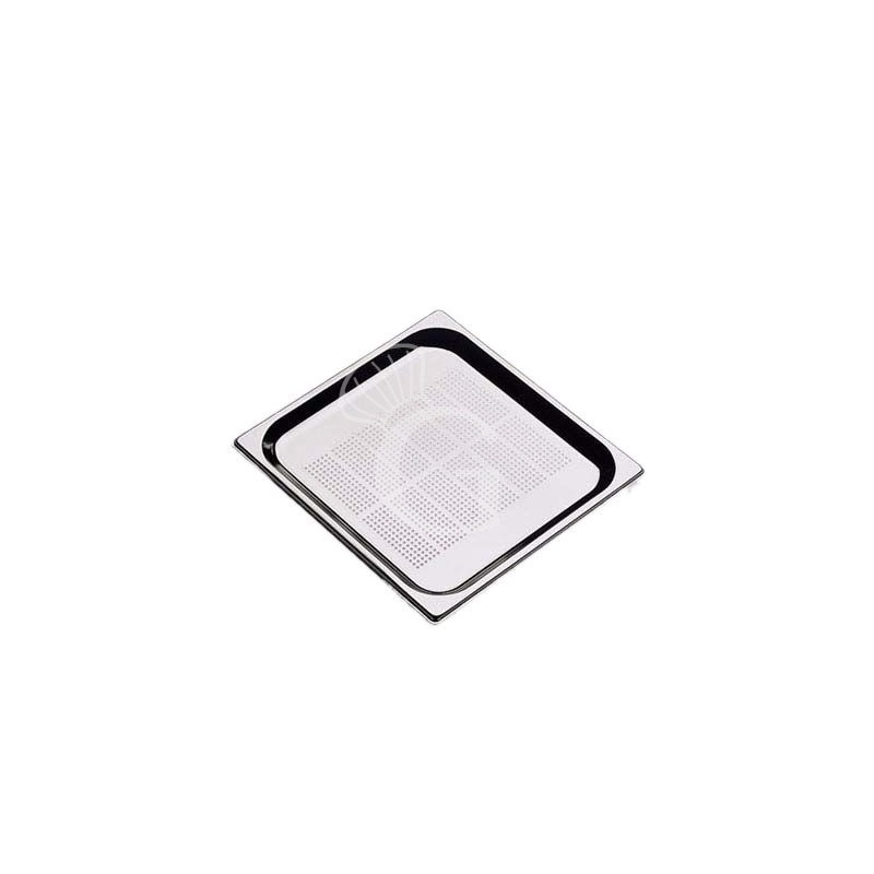 Cubeta perforada de acero inoxidable GN2/3 L 353 mm X P 325 mm X A 150 mm 13,6 LT