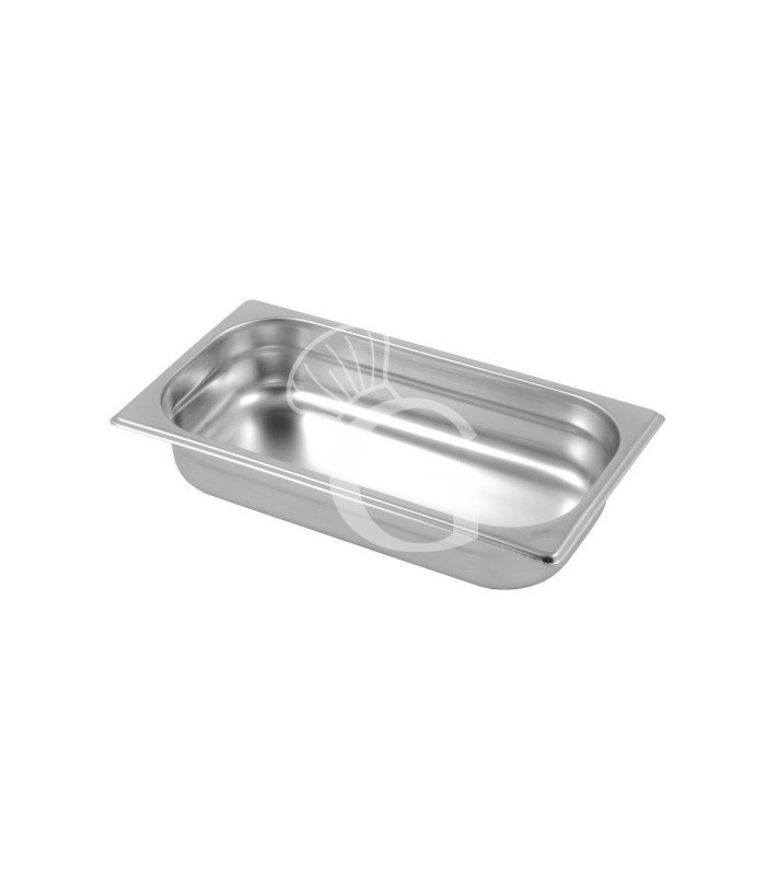 Cubeta de acero inoxidable GN1/3 L 325 mm X P 175 mm X A 65 mm, 2,5 LT