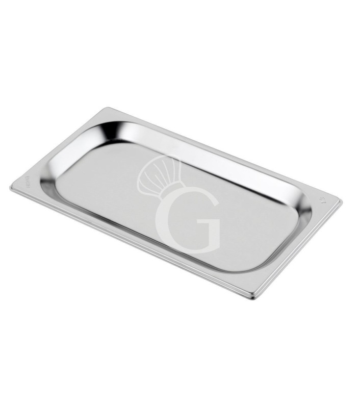Cubeta de acero inoxidable GN1/3 L 325 mm X P 175 mm X A 20 mm, 0,7 LT