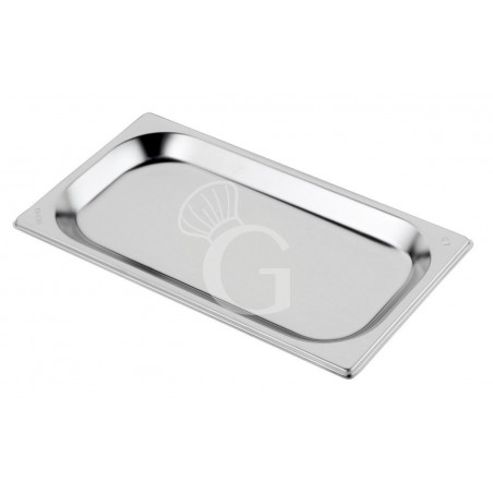 Cubeta de acero inoxidable GN1/3 L 325 mm X P 175 mm X A 20 mm, 0,7 LT Cubeta de acero inoxidable GN1/3 L 325 mm X P 175 mm X A 20 mm, 0,7 LT