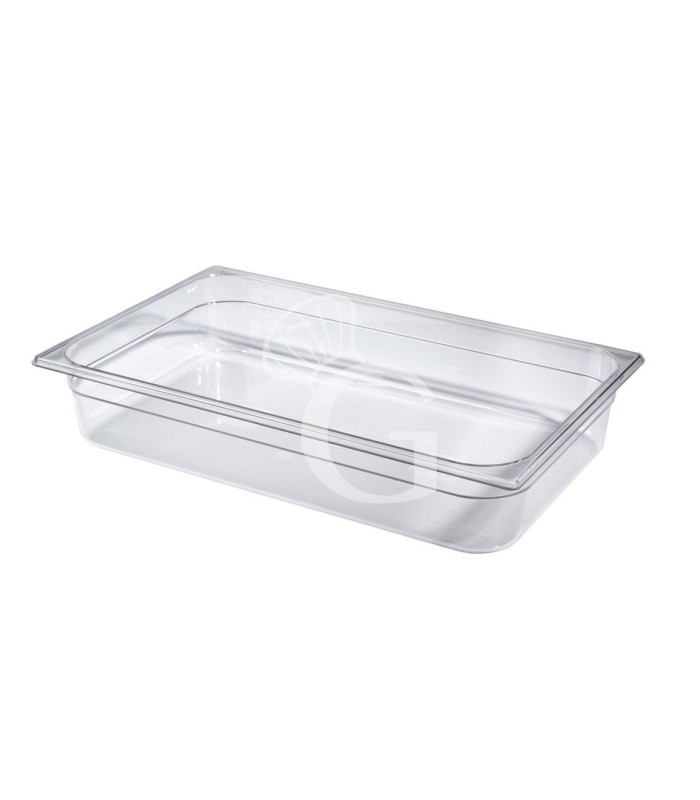Cubeta de policarbonato GN1/1 L 530 mm X P 325 mm X A 150 mm 20,6 LT