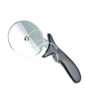 Rueda para cortar pizza, acero inoxidable, Diámetro 100 mm y Longitud de la hoja 240 mm