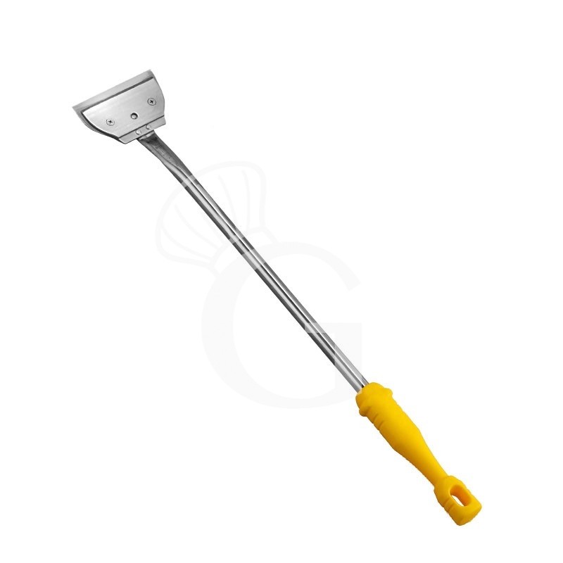 Raspador para parrillas y planchas de acero inoxidable de 110 mm y 600 mm de altura