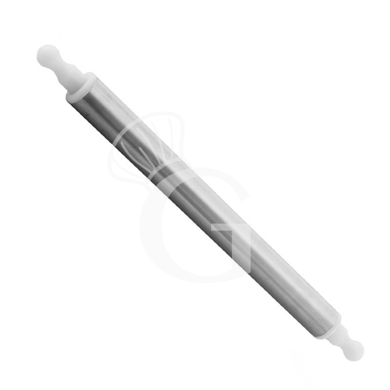 Rodillo de acero inoxidable de 50 mm de diámetro y 600 mm de altura