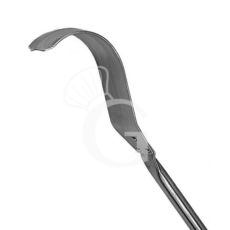 Rastrillo para brasas de acero inoxidable para horno de leña - A 1700 mm
