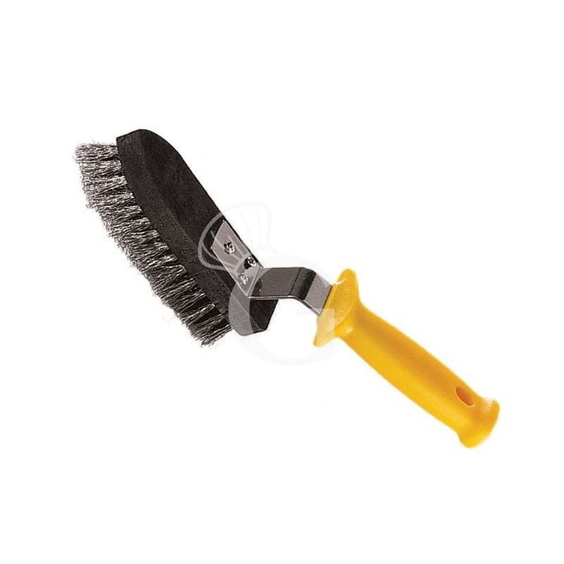 Cepillos de acero inoxidable para parrillas y planchas de dimensiones 60 X 280 X A130  mm