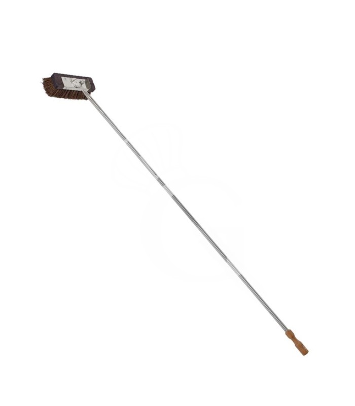 Cepillo giratorio para horno eléctrico de fibra natural con dimensiones 220 X 90 X A1700 mm