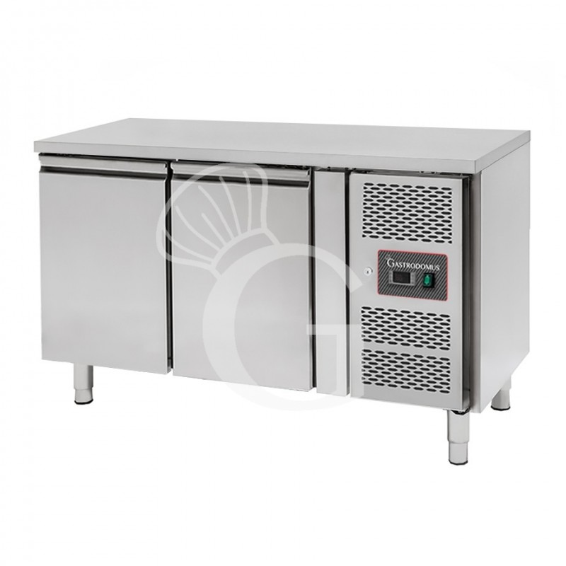Mesa Refrigerada 2 Puertas 600 mm de profundidad -2°C/+8°C Clase de eficiencia energética D