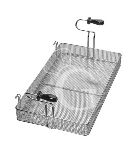 Cesta 575 x 302 x 70 mm para freidora a gas de 21 litros de capacidad
