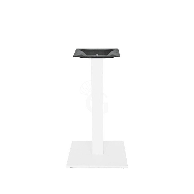 Base de hierro fundido pintado 550x550, altura 720 mm