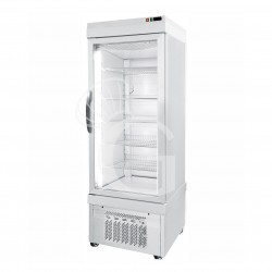 Vitrina Refrigerada expositora de pastelería estática 400 LT, +2°C/+10°C, puerta de vidrio