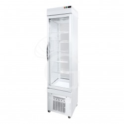 Vitrina Refrigerada expositora de pastelería ventilada 250 LT, -25°C/+5°C, puerta de vidrio