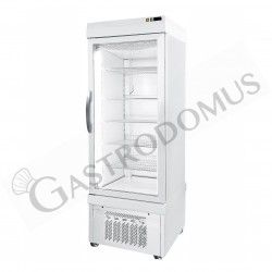 Vitrina refrigerada expositora ventilada para pastelería, 400 LT -5°C/+10°C, Puerta de vidrio