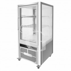 Vitrina Expositora de pastelería ventilada 200 LT +2°C/+8°C
