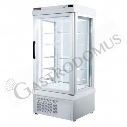 Vitrina Refrigerada expositora estática para pastelería 620 LT +2°C/+10°C, 3 Lados de vidrio