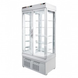 Vitrina Refrigerada expositora estática para pastelería -15°C/-25°C E +2°C/+10°C 2 Puertas