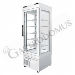 Vitrina Refrigerada expositora ventilada para pastelería 405 LT -25°C/+5°C, 3 lados de vidrio