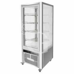 Vitrina refrigerada expositora ventilada para pastelería, 408 LT +2°C/+8°C