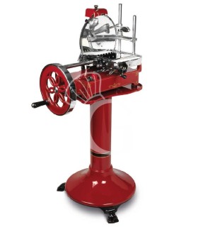 Cortadora manual con volante y pedestal de aluminio, diámetro cuchilla 300 mm