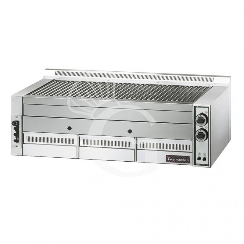 Parrilla de piedra volcánica L 1140 mm x P 700 mm x A 380 mm 23000 W