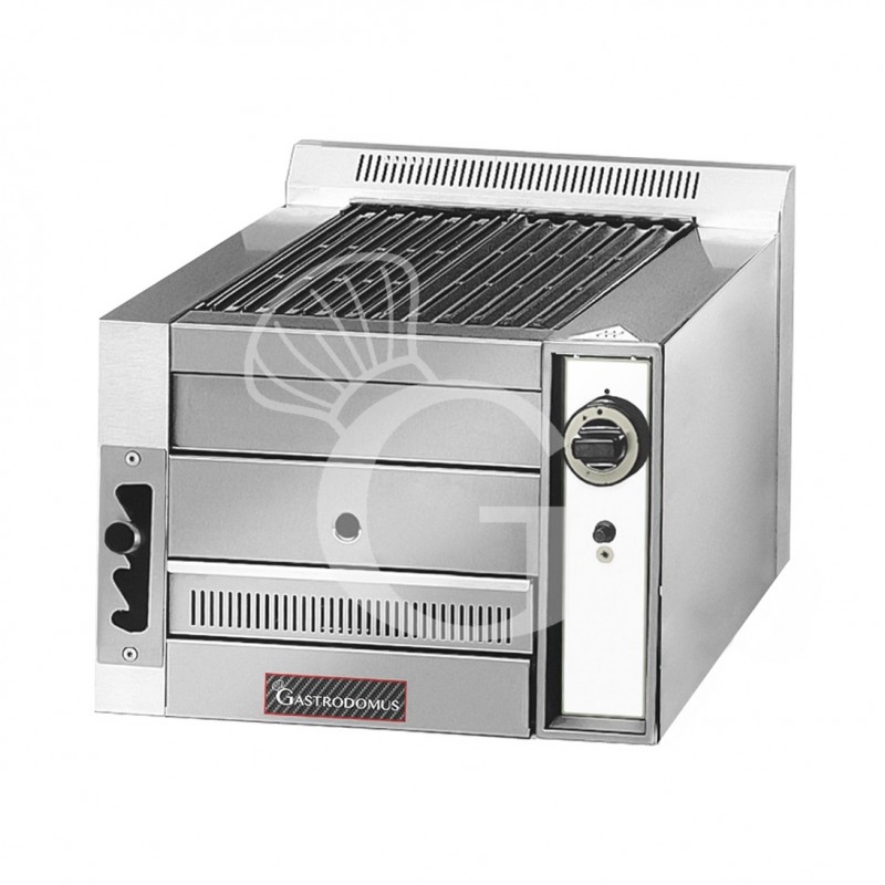 Parrilla de piedra volcánica L 490 mm x P 700 mm x A 380 mm 8500 W