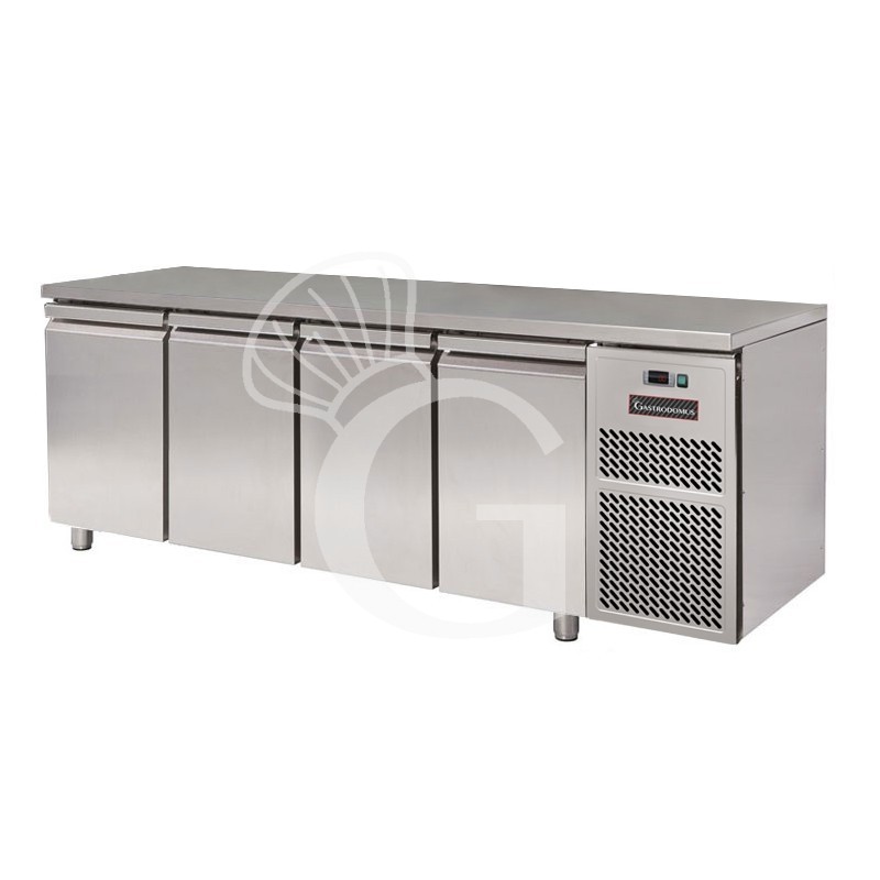 Mesa Refrigerada 4 puertas 800 mm de profundidad 0°C/+10°C clase de eficiencia energética A