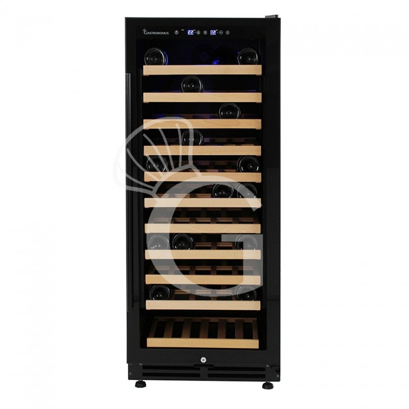 Vinoteca empotrable ventilada 280 LT 11 estantes 121 botellas +5°C/+22°C