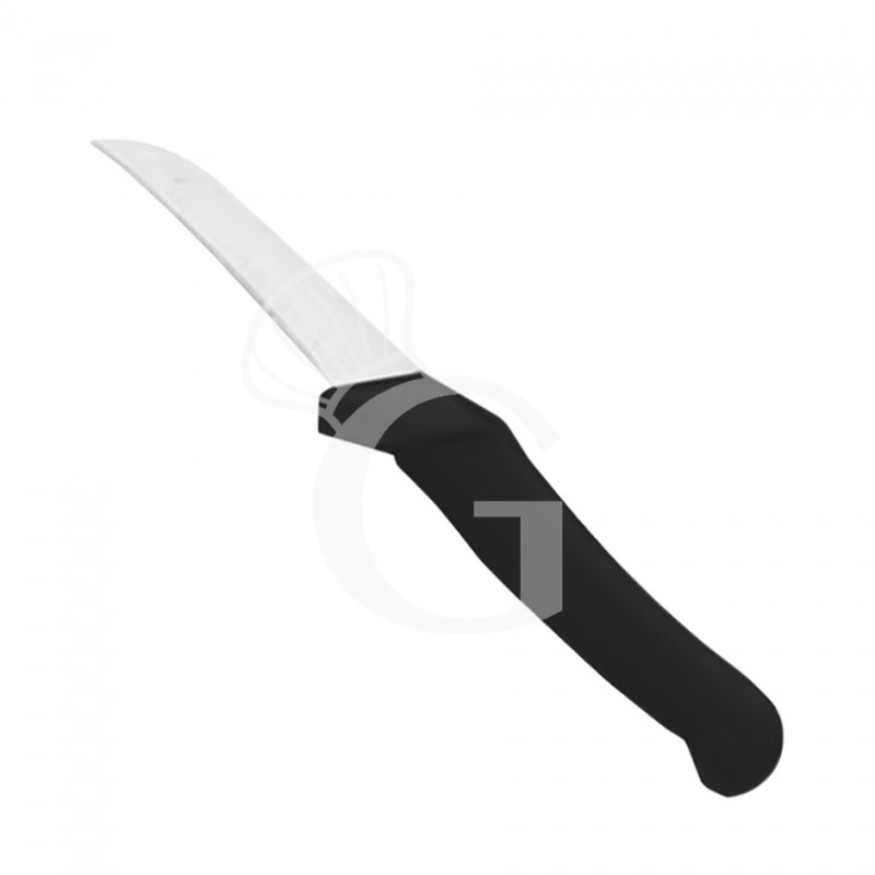Cuchillo cebollero de acero inoxidable hoja L 70 mm peso 0,8 Kg