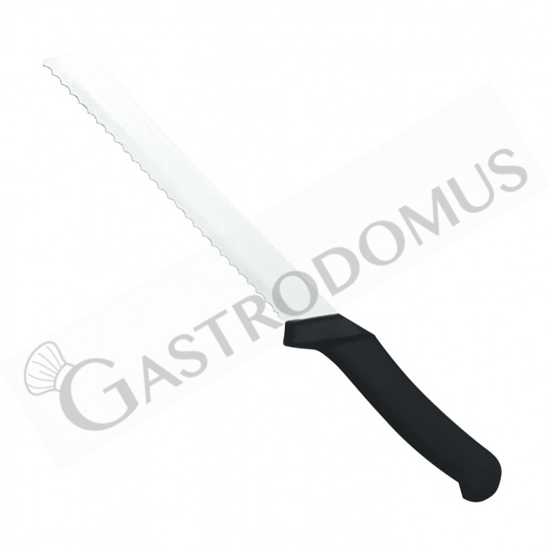 Cuchillo de pan de acero inoxidable hoja L 200 mm peso 1,3 Kg