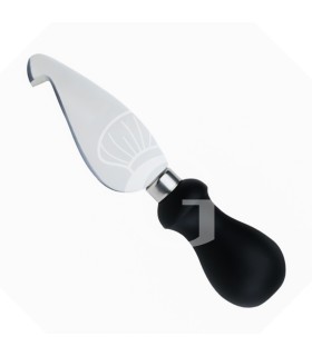 Cuchillo para queso con gancho de acero inoxidable hoja L 100 mm