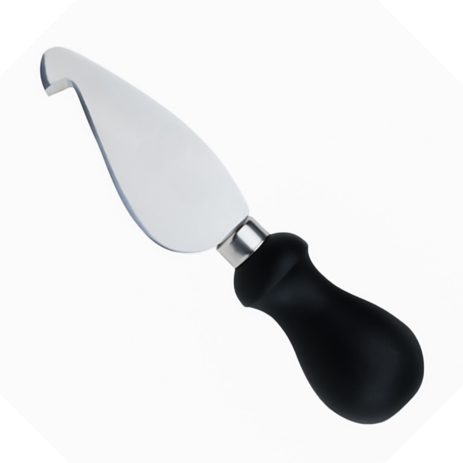 Cuchillo para queso con gancho de acero inoxidable hoja L 100 mm