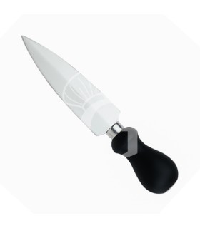 Cuchillo para queso Milano de acero inoxidable hoja L 140 mm