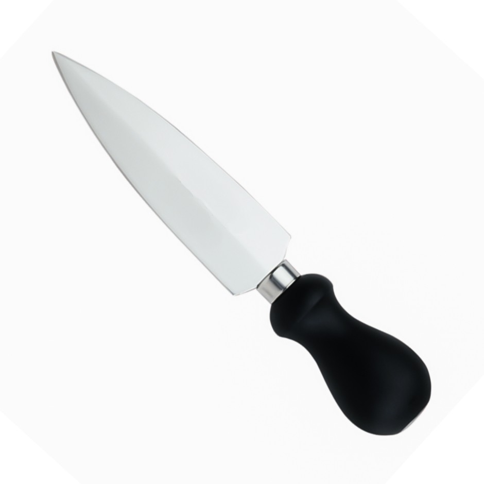 Cuchillo para queso Milano de acero inoxidable hoja L 140 mm