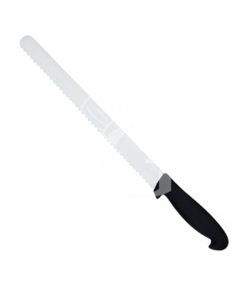 Cuchillo de pan de acero inoxidable, hoja L 300 mm